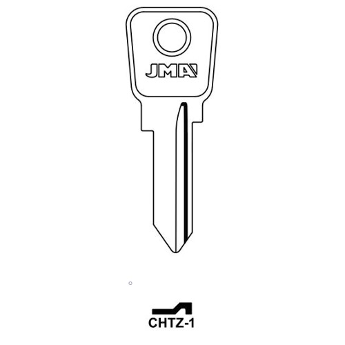 Key blank CHTZ-1