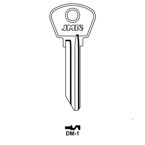 Key blank DM-1