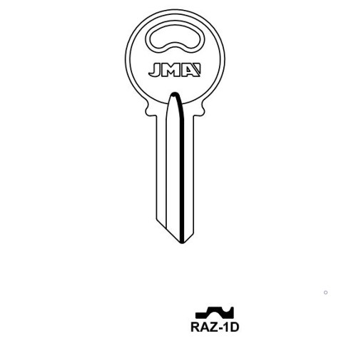 Key blank RAZ-1D