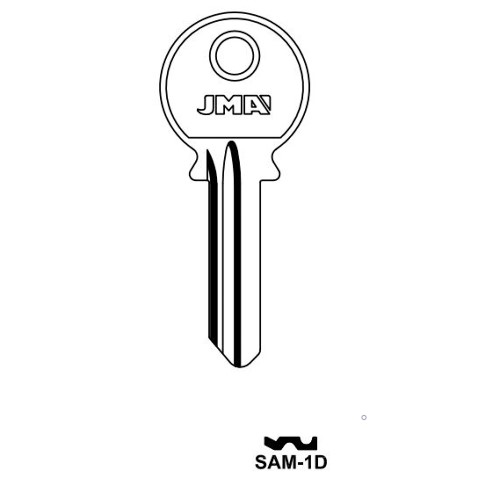 Key blank SAM-1D