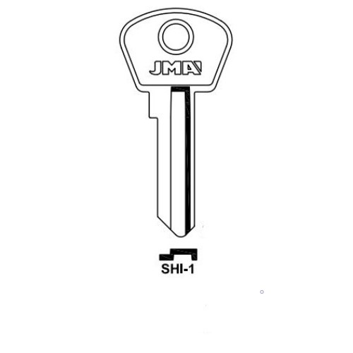 Key blank SHI-1