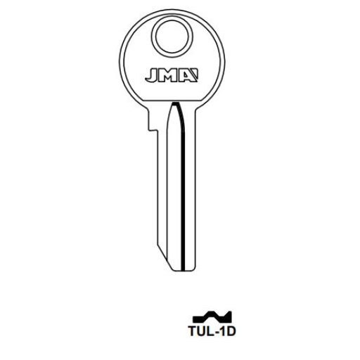 Key blank TUL-1D
