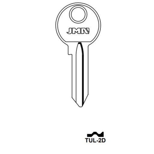 Key blank TUL-2D