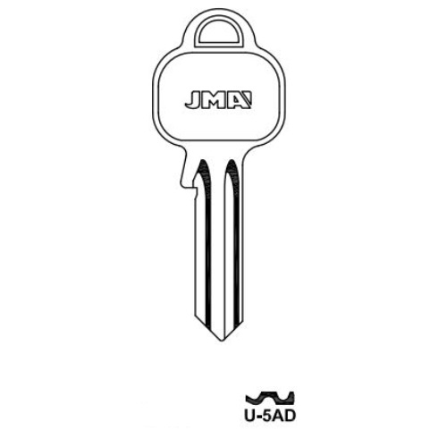 Key blank U-5AD