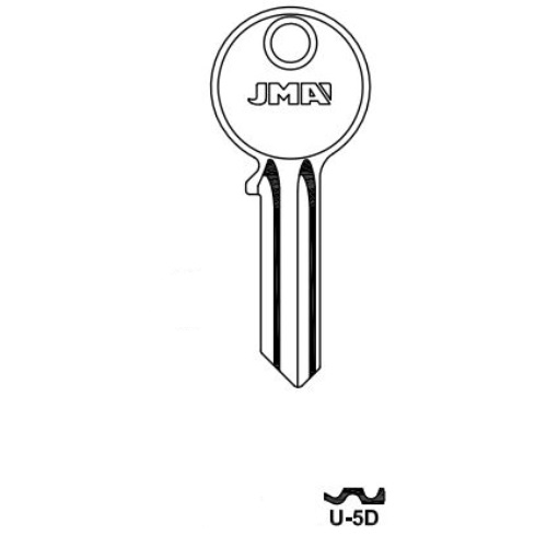 Key blank U-5D