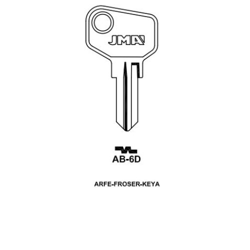Key blank AB-6D