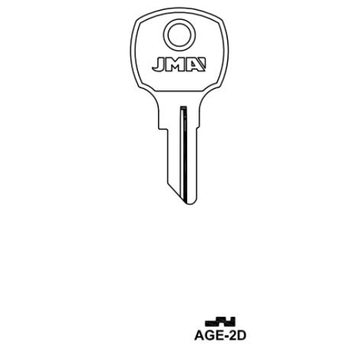 Key blank AGE-2D