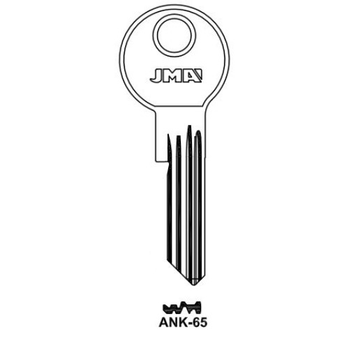 Key blank ANK-65