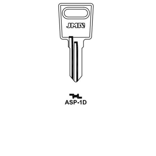 Key blank ASP-1D