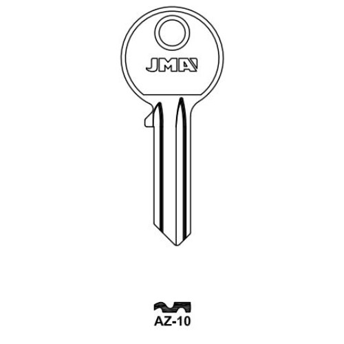 Key blank AZ-10