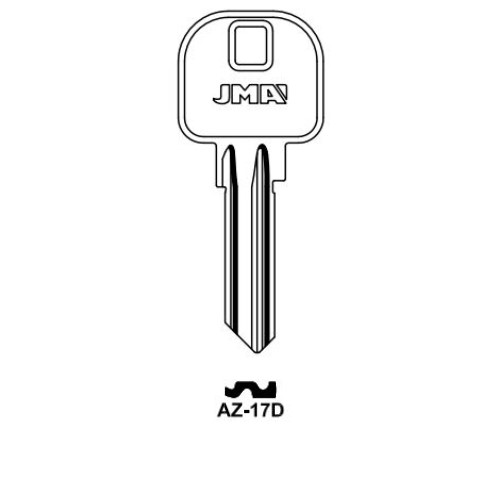 Key blank AZ-17D