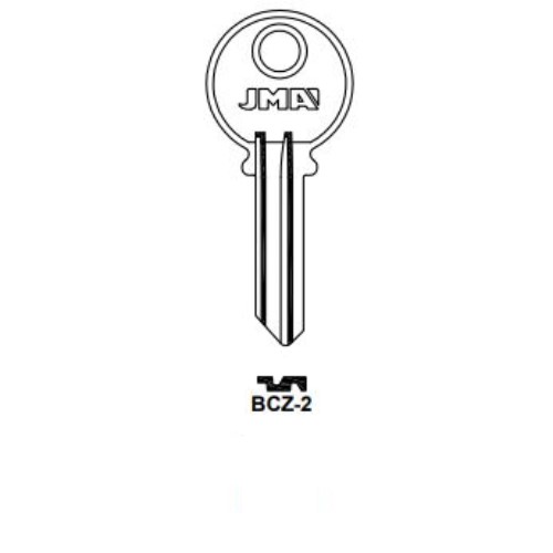 Key blank BCZ-2