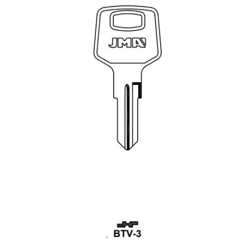 Key blank BTV-3