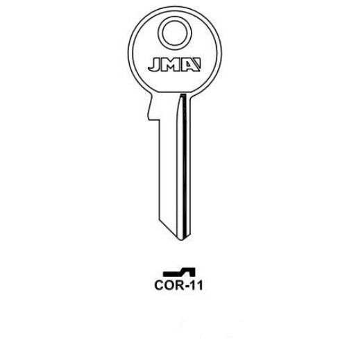 Key blank COR-11