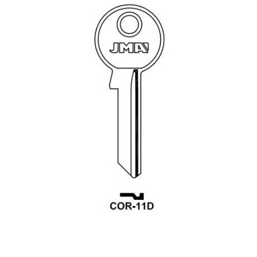Key blank COR-11D