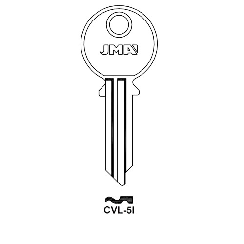 Key blank CVL-5I