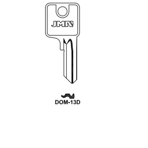 Key blank DOM-13D