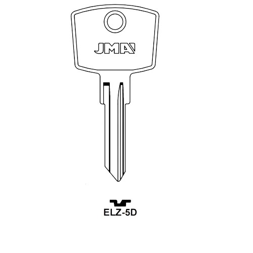 Key blank ELZ-5D