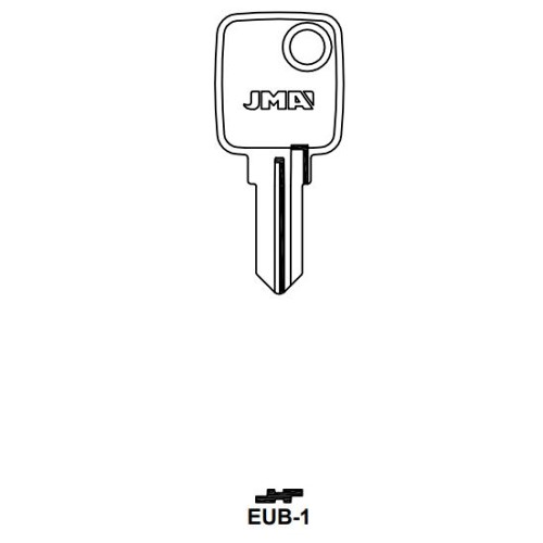 Key blank EUB-1