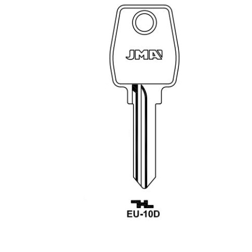 Key blank EU-10D