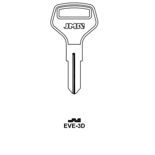 Key blank EVE-3D