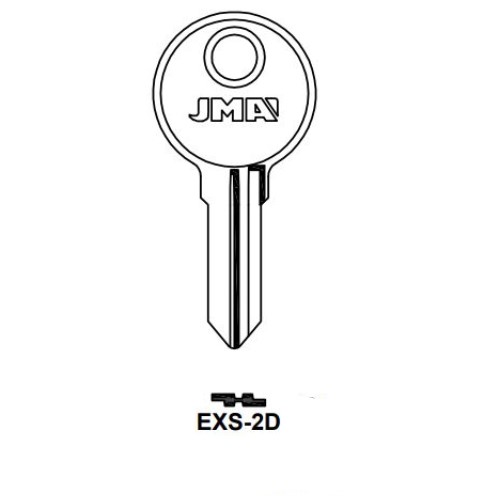Key blank EXS-2D