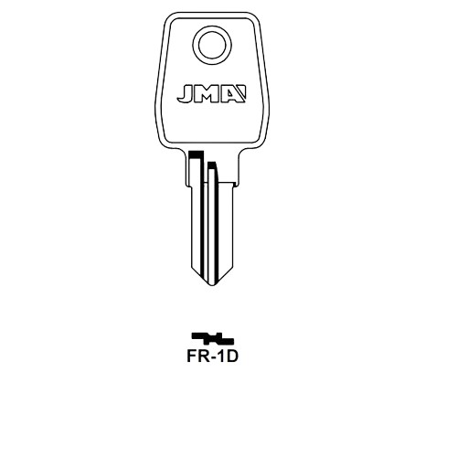 Key blank FR-1D