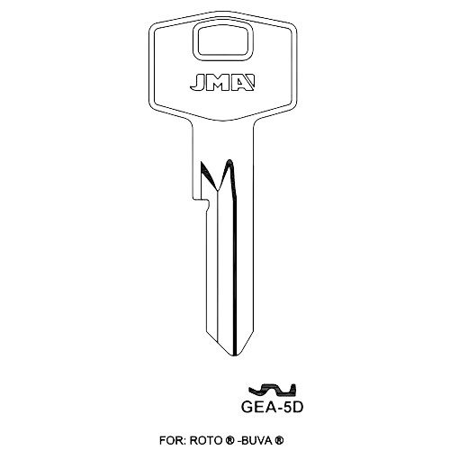 Key blank GEA-5D