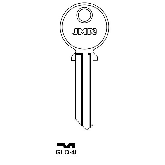 Key blank GLO-4I