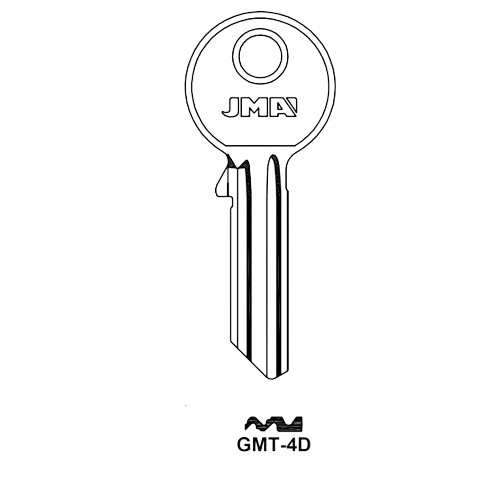 Key blank GMT-4D