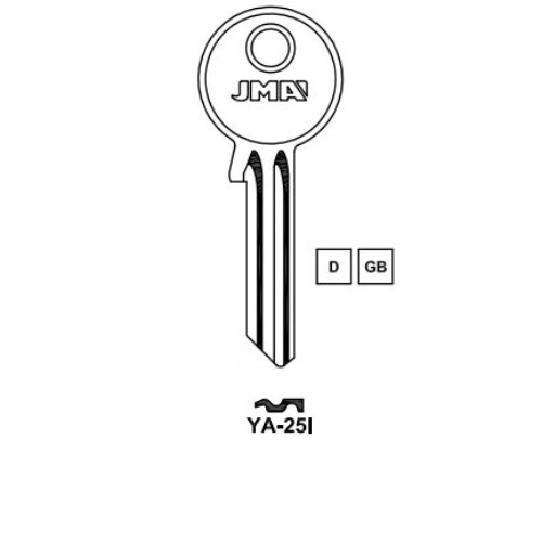 Key blank YA-25I