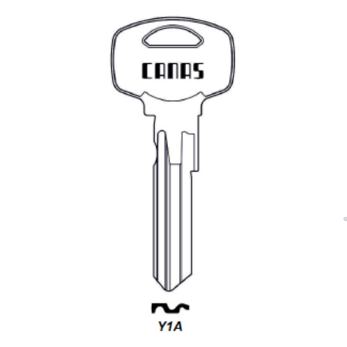 Key blank YA 1A