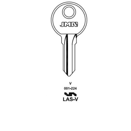 Key blank LAS-V