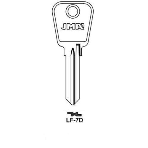 Key blank LF-7D