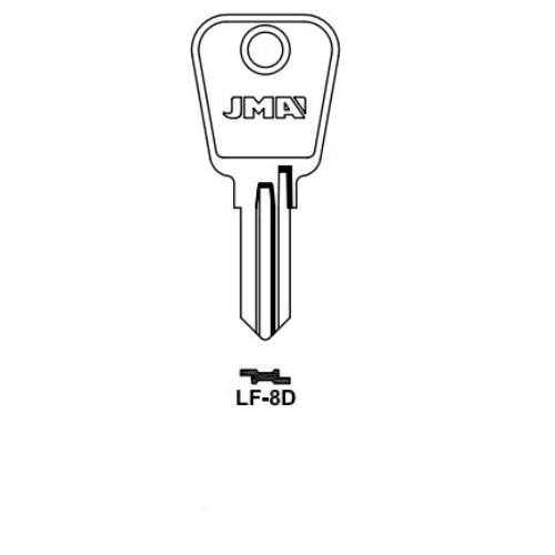 Key blank LF-8D