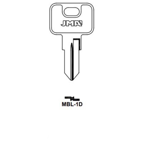 Key blank MBL-1D