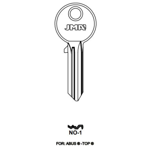 Key blank NO-1