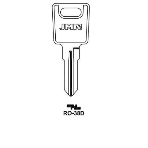 Key blank RO-38D