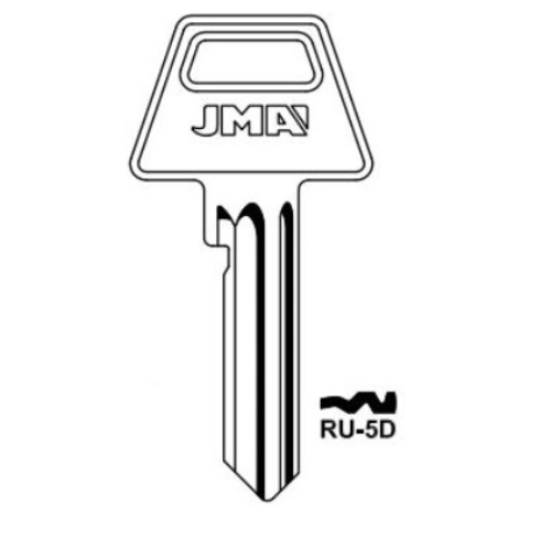Key blank RU-5D