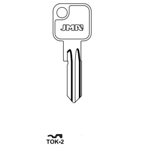 Key blank TOK-2