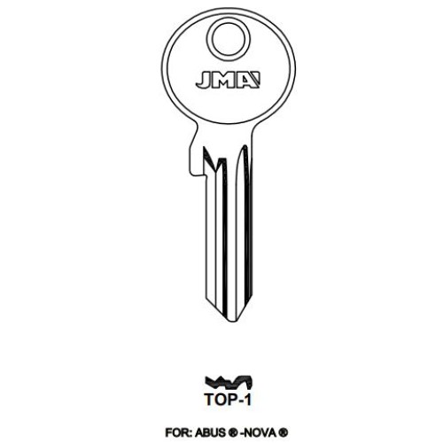 Key blank TOP-1