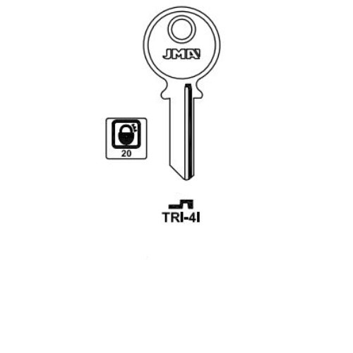 Key blank TRI-4I