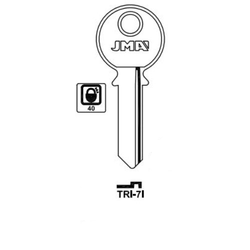 Key blank TRI-7I