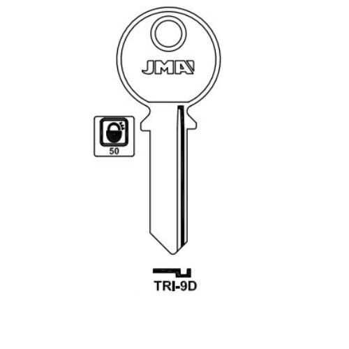 Key blank TRI-9D