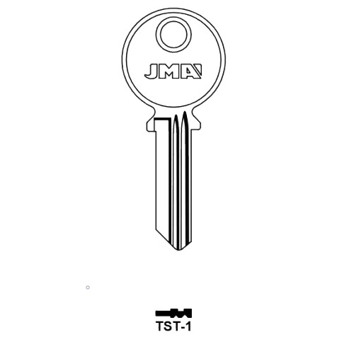 Key blank TST-1