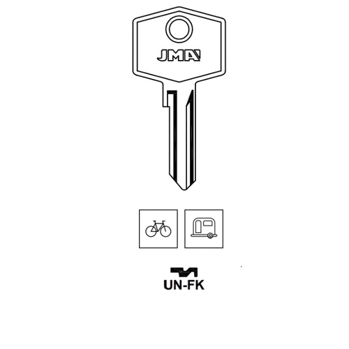Key blank UN-FK