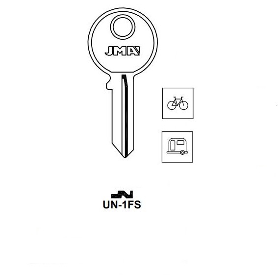 Key blank UN-FS