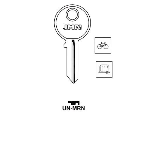 Key blank UN-MRN