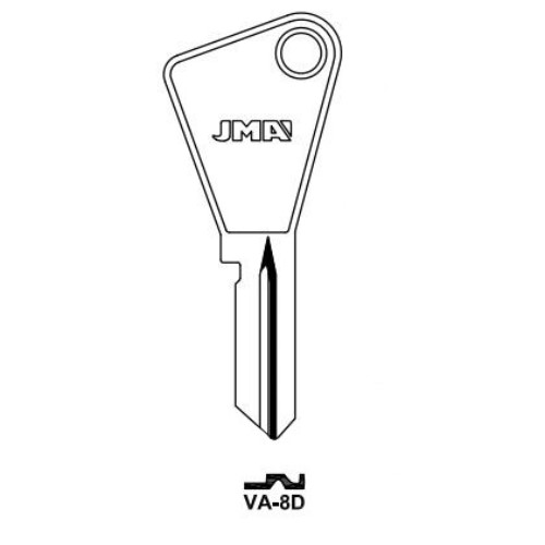 Key blank VA-8D