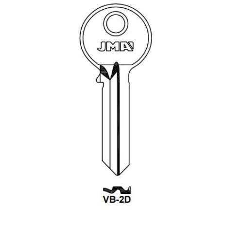 Key blank VB-2D